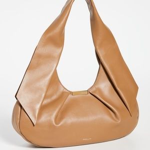 DeMellier Midi Milan Leather Shoulder Bag